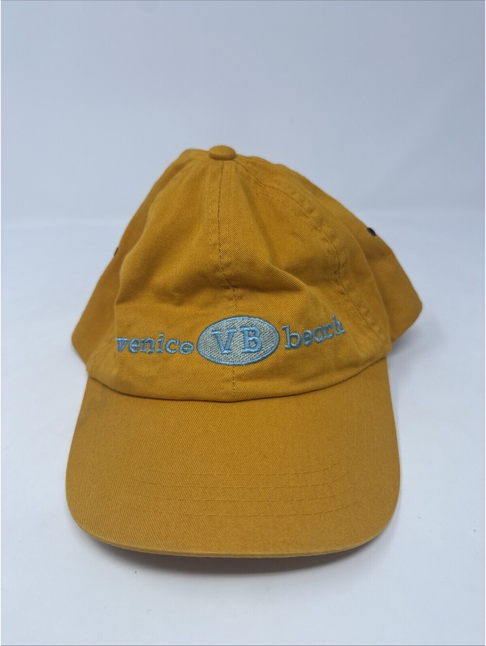 Venice Beach Mustard Color Hat Adjustable Cap